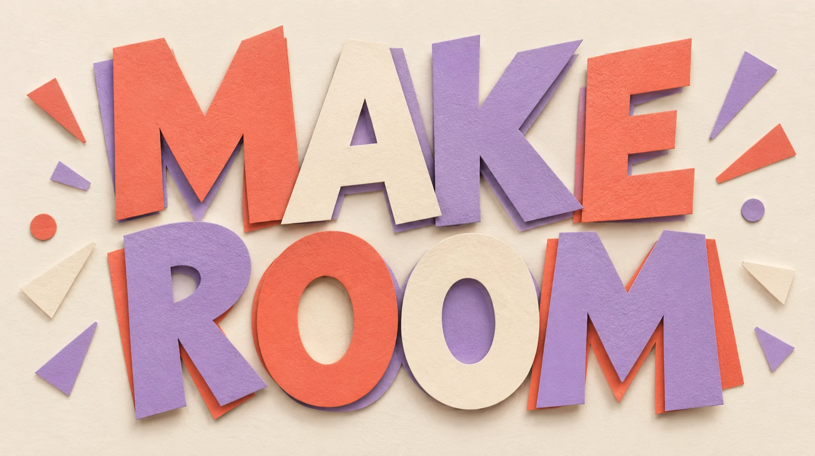 Paper Confetti original lettering artwork